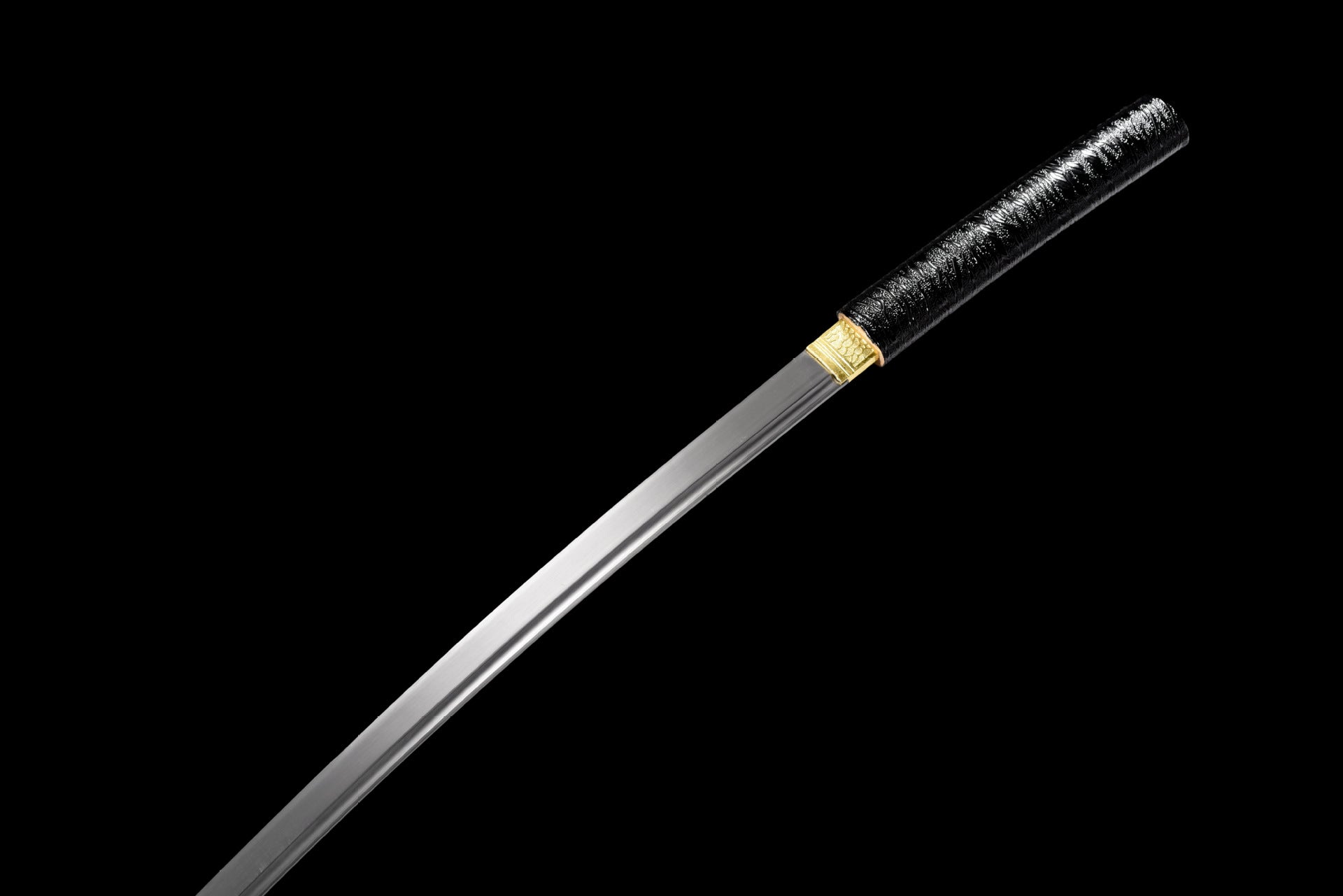 Full view of the sharpened 72 cm manganese steel blade