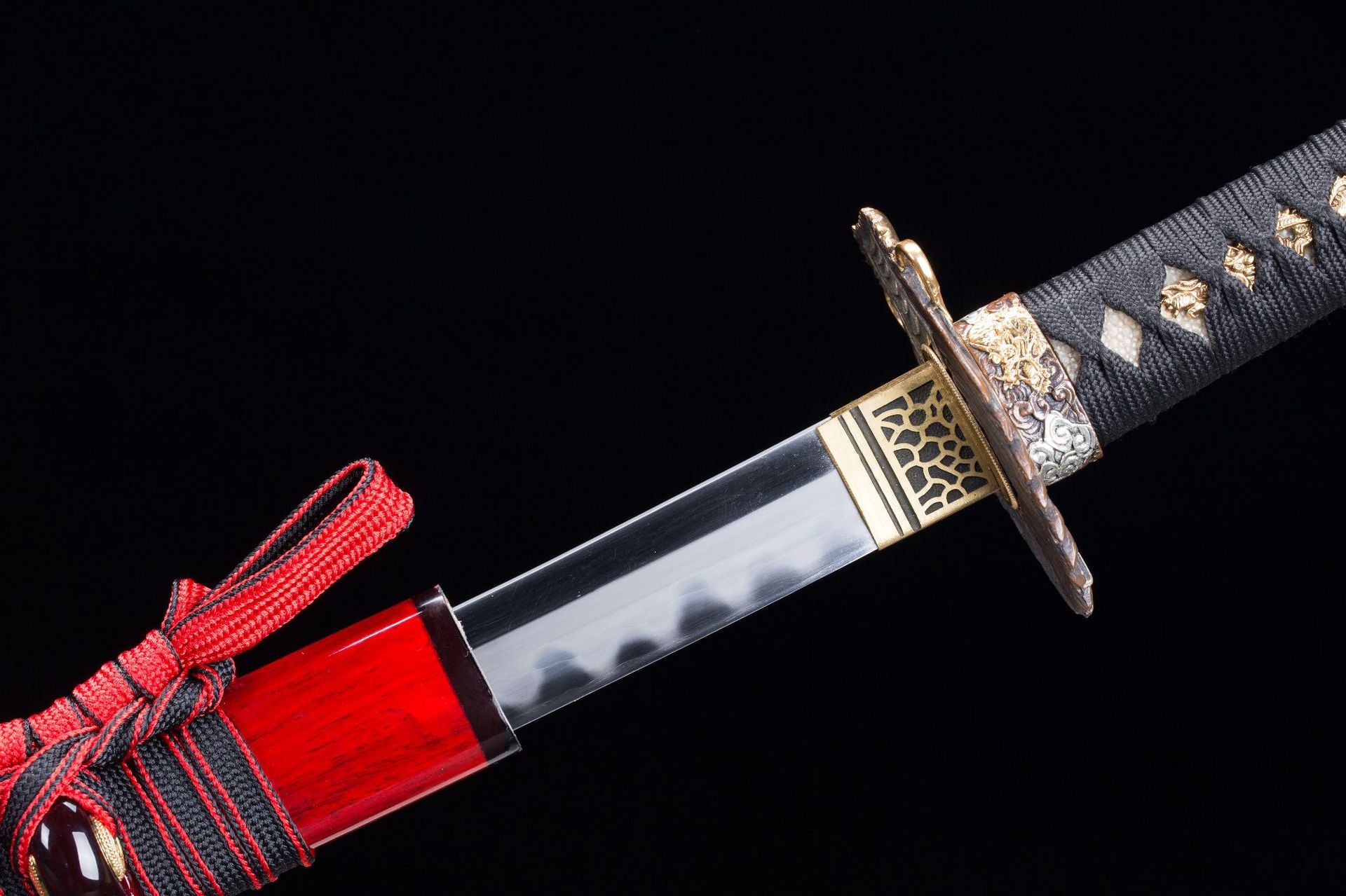 Koikuchi and habaki for a Loong katana.