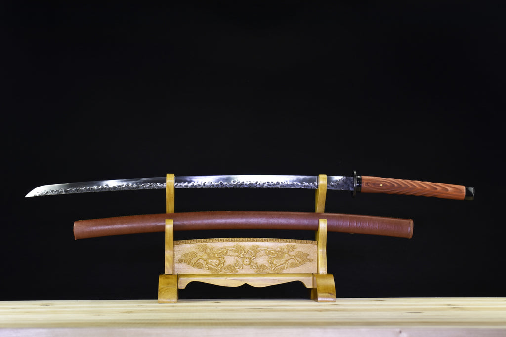 The Tachibana Ukyo real manganese steel samurai sword available for purchase