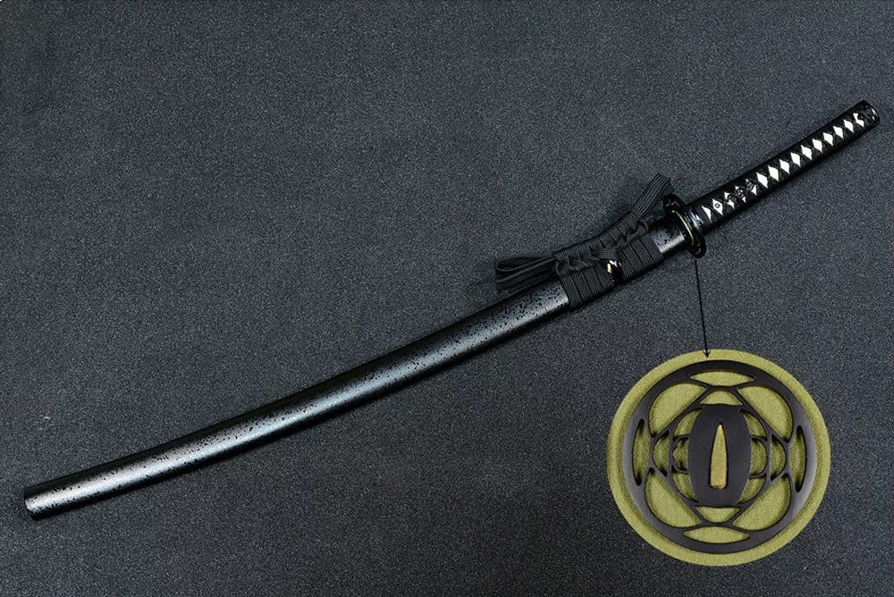 Prajna katana black sword mountings