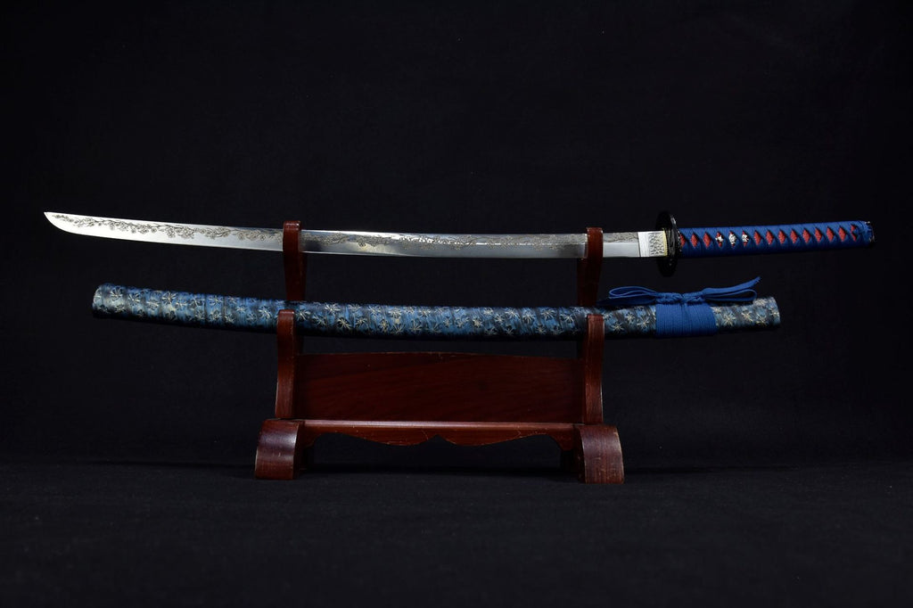 blue katana