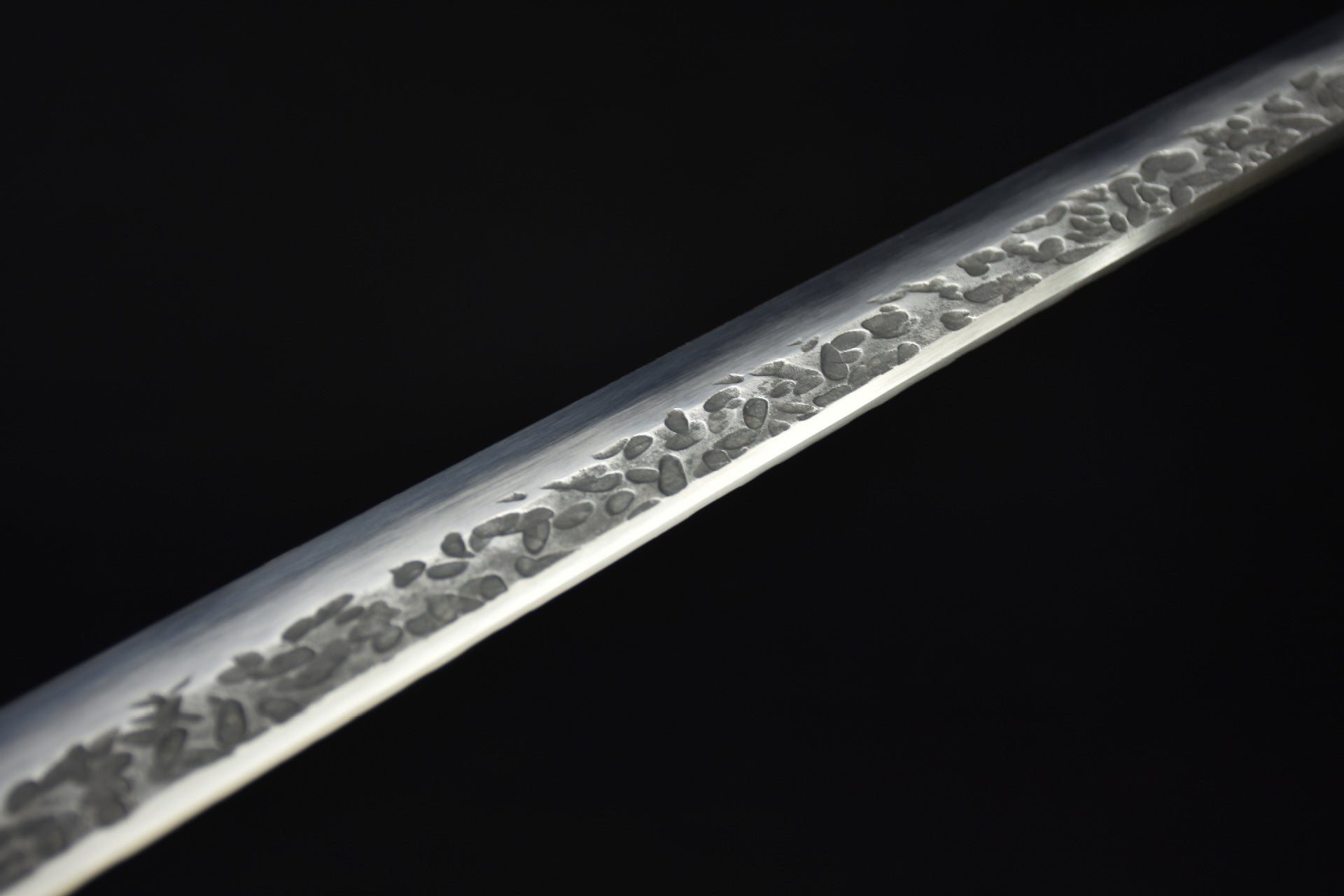 High-quality hand-forged manganese steel katana blade for sale.