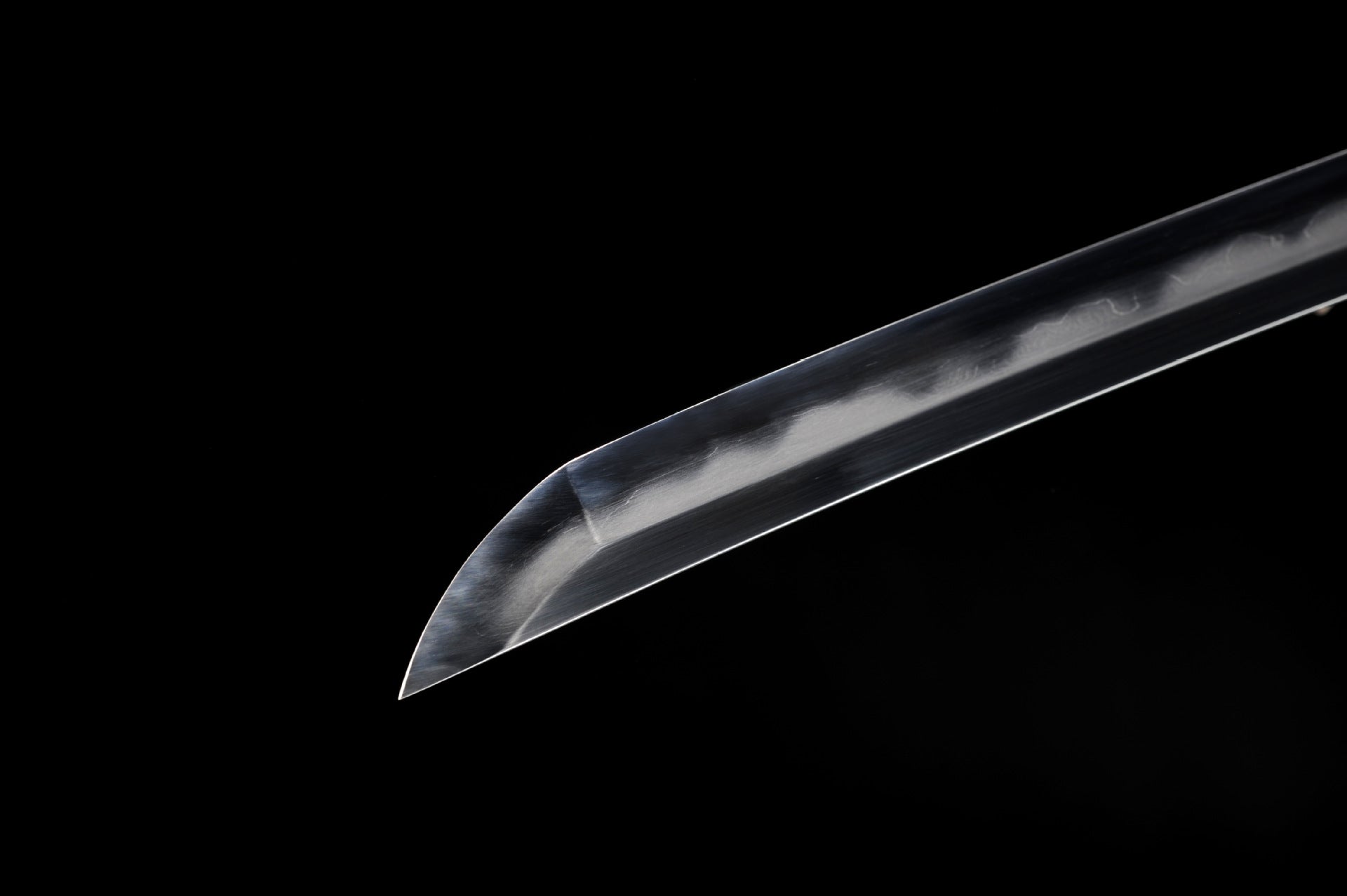 Kobuse-forged katana tip.